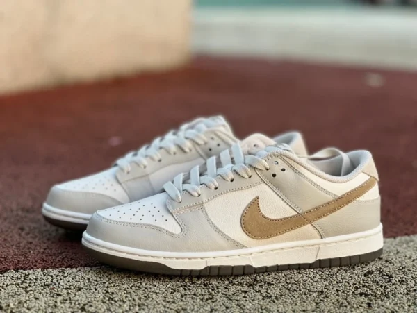 Dunk gris marrón Nike Dunk Low retro casual versátil zapatillas bajas resistentes al desgaste gris marrón FJ4188-001