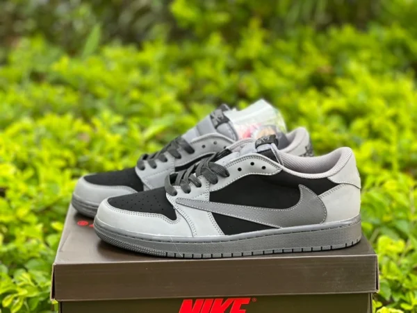 aj1 barb low gris negro Tracis Scott x Air Jordan 1 Low Golf TS conjunta barb DM7866-775